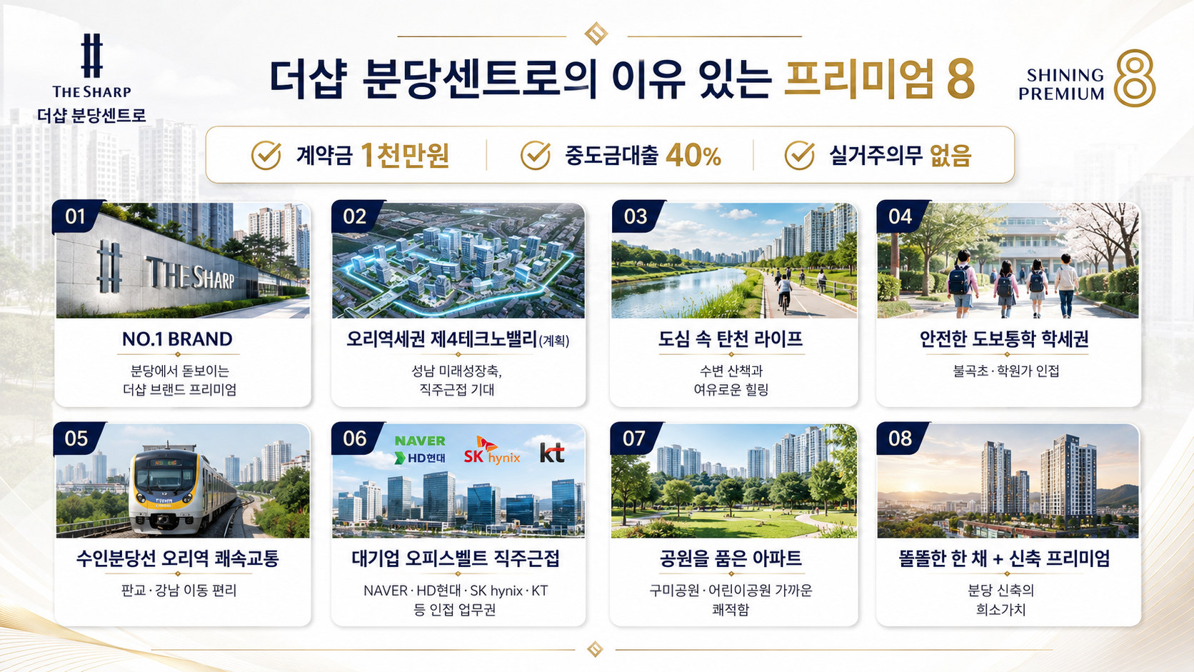 더샵 분당센트로 핵심 포인트 8가지