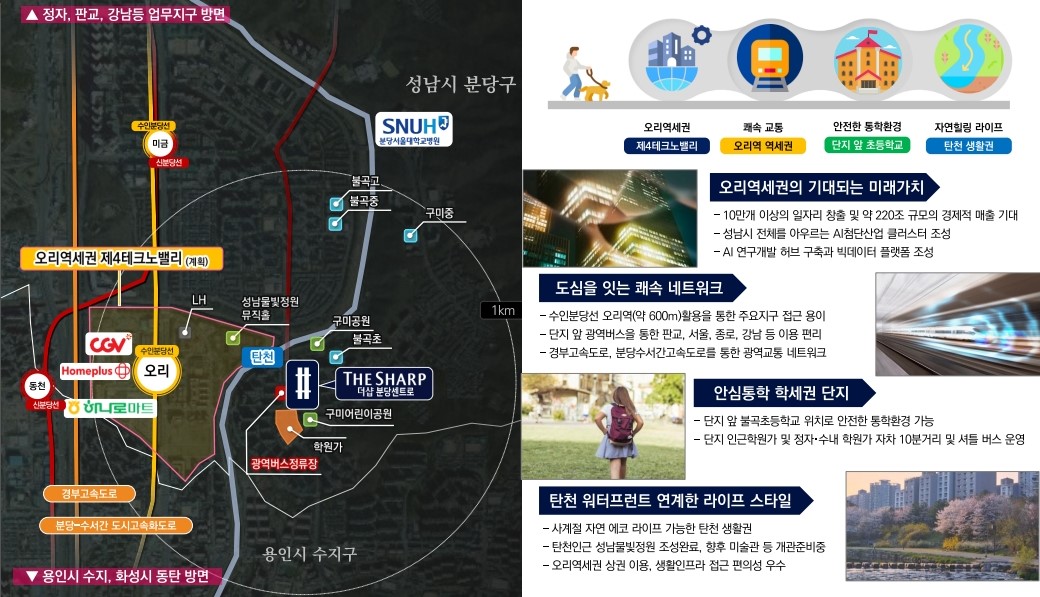 오리역 제4테크노밸리 추가 안내